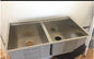 Les éviers de cuisine d'acier inoxydable de ferme avec la certification de CUPC rayent résistant