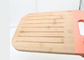 Le bambou d'intérieur fonctionne la planche à découper, OEM de hachoir en bois solide admis