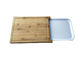 FPA libèrent la planche à découper en bambou avec le rétrécissement petit MOQ emballé par enveloppe de tiroir de glissière